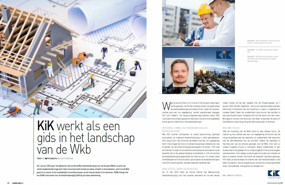 Artikel in ArchitectenPunt