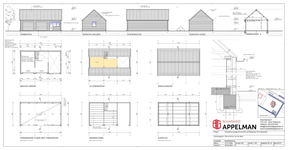 Nieuwbouw Garage te Breezand